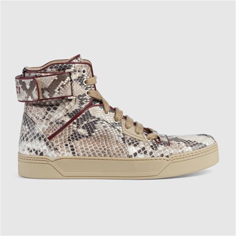 gucci python high tops